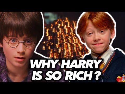 Why Harry Is So Rich & The Weasleys Are Poor ? (Harry Potter Theory)