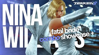 Download lagu TEKKEN 8 - Nina Williams Combo Showcase - Fatal Bride mp3