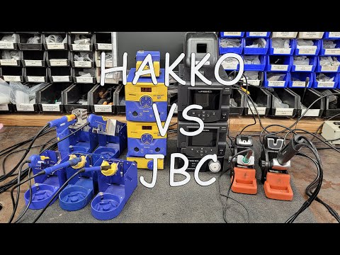 Soldering Tech Talk: Hakko vs. JBC Tools - Which Should You Choose? Pros and Cons?