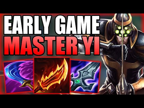 THIS IS HOW MASTER YI JUNGLE CAN EASILY CARRY EARLY & SCALE LIKE A GOD! - Gameplay League of Legends
