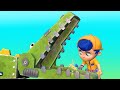 AnimaCars The CROCODILE ROCK CRUSHER Has A Toothache And Is Scared Of Dentist Cartoons For Kids