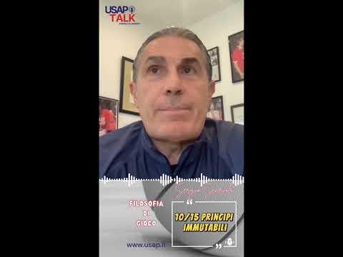 🎙️ 𝗨𝗦𝗔𝗣 𝗣𝗜𝗟𝗟𝗦 | Sergio Scariolo - Phylosophy