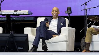 Skyhook… Kareem Abdul Jabbar with Deborah Morales and Arne Duncan | ASU+GSV 2023