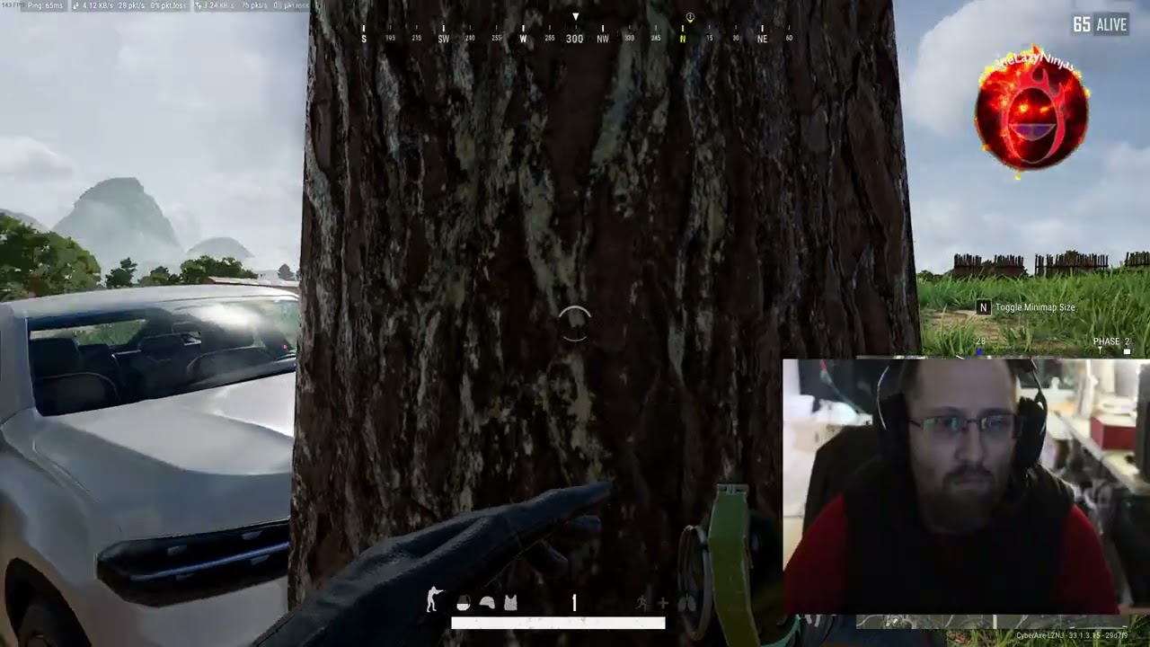 Video: Pubg BotRage Squad kill 1 by 1 with Car - Road Rage for Bots