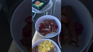 Day 4 Of What I Ate On My Cruise. 🚢 #cruise #whatieatinaday #mukbang #virginvoyages #scarletlady