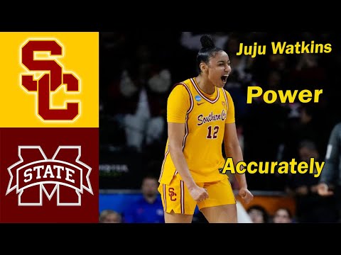 USC vs Mississippi State Women's Basketball NCAA Championship 2nd Round 2025