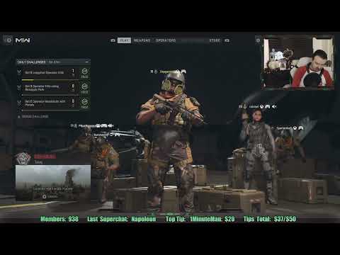 Call of Duty: Modern Warfare II (2022) LAUNCH MP pt5 - A Scope Helps TONS! Let's Get To That M16!