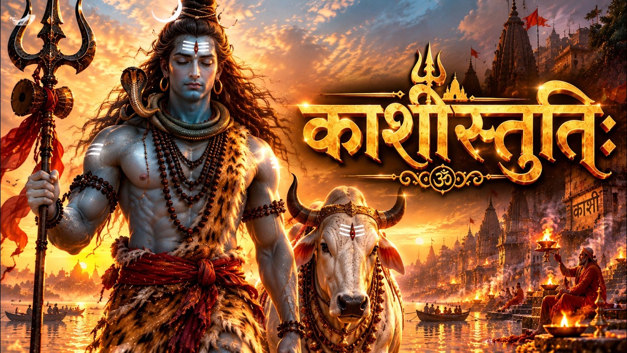 I Chant This Kashi Stuti to Feel Mahadev’s Divine Presence 🔱 | काशीस्तुतिः