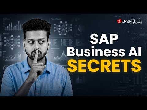 SAP AI Masterclass Live Demo ZaranTech