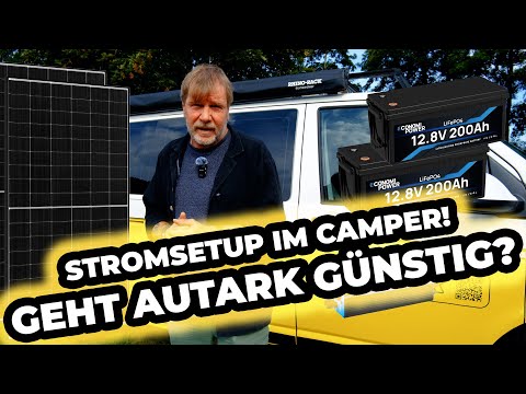 Strom im Camper ⚡️ Geht AUTARK günstig?
