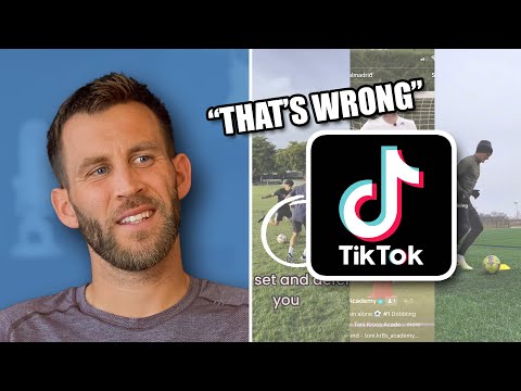 Pro Footballer Reacts to Football Training TikToks