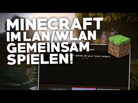 [2022] MINECRAFT: PLAY together in WLAN/LAN!  |  PC/Mobile/PS4-5 |  German tutorial