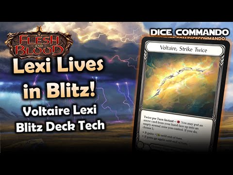 Voltaire Lexi 🏹🏹 Blitz Deck Tech Jul'24 | Flesh and Blood TCG | Go Again! Ep537