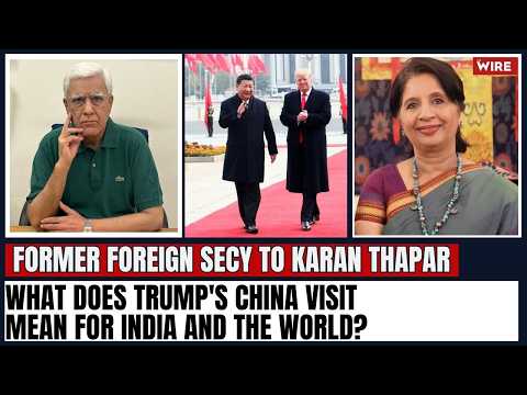 What does Trump's China visit mean for India and the world?
