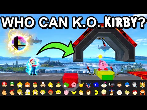 Who Can K.O. Kirby With A Final Smash WITHOUT Activating A Switch ? - Super Smash Bros. Ultimate