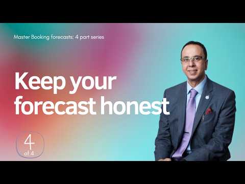 The Analytics and Accountability System Behind Forecast Accuracy | Master Booking Forecasts (4/4)