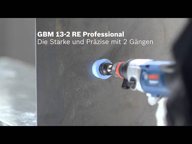Video Teaser für Bosch Bohrmaschinen GBM 6 RE / GBM 10 RE / GBM 13 HRE / GBM 13-2 RE Professional