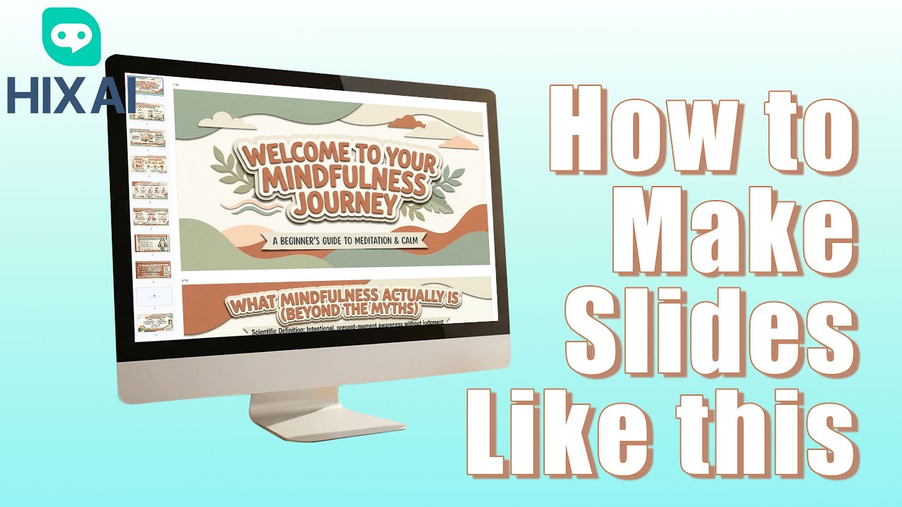 I Let AI Make My Slides – Finished My Report in Minutes! | HIX.AI Slides Generator Tutorial video thumbnail