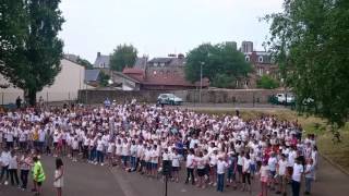 Juste une p&#39;tite chanson 550 élèves collège Sévigné Flers