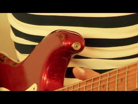 2015 1957 Fender Stratocaster Custom Shop, Red Sparkle over Sunburst, Heavy Relic