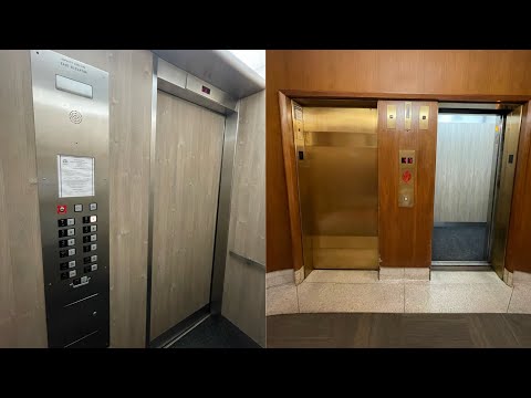 Westinghouse Traction Elevators @ 1500 Chicago Apartments - Evanston, IL.