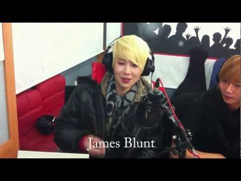 Hanbyul (LED Apple) imitates Adam Levine, James Blunt and Michael Jackson