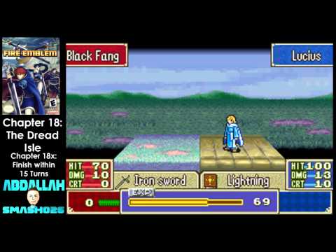 Let's Play GBA Fire Emblem: Chapter 18 - "The Dread Isle" Walkthrough with Abdallah