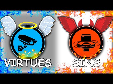 The 7 Sinful Vs 7 Heavenly Skibidi Toilet Characters