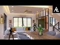 Fabulous 3-Bedroom 2-Storey Small House Design Idea (8x8 Meters Only)