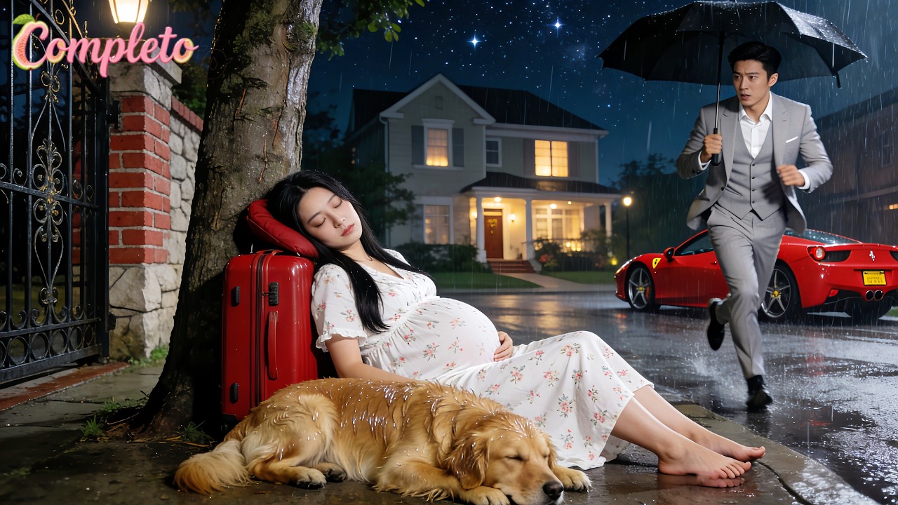 Grávida É Expulsa C/ Seus Pets—Mas Pai Do Bebê É CEO&Surge De Esportivo P/ Levá-la De Volta Pra Casa