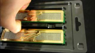 OCZ Gold XTC 8GB DDR3 1333Mhz 9-9-9 RAM Memory Kit Unboxing &amp; First Look Linus Tech Tips