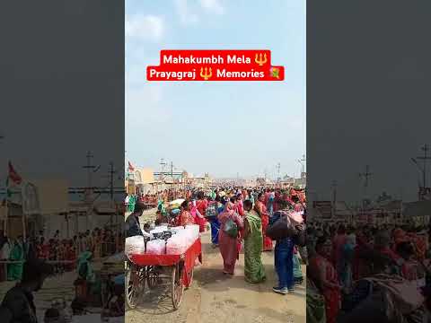 Mahakumbh mela 🔱 Memories💐#kumbhmela #ytshorts #shortsfeed#mahakumbh2025 #youtuberlife #shorts#viral