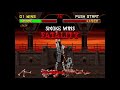 Mortal Kombat II Plus All Fatalities Friendships Babalities