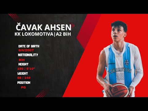 AHSEN ČAVAK | KK LOKOMOTIVA MOSTAR | A2 LEAGUE BIH | 23/24 SEASON HIGHLIGHTS
