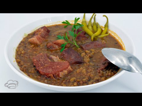 Lentejas con chorizo y jamón By #JavierRomero