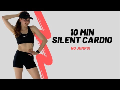 10 MIN SILENT CARDIO / NEIGHBOR FRIENDLY / NO JUMPING / HIIT I FIT WITH LENA