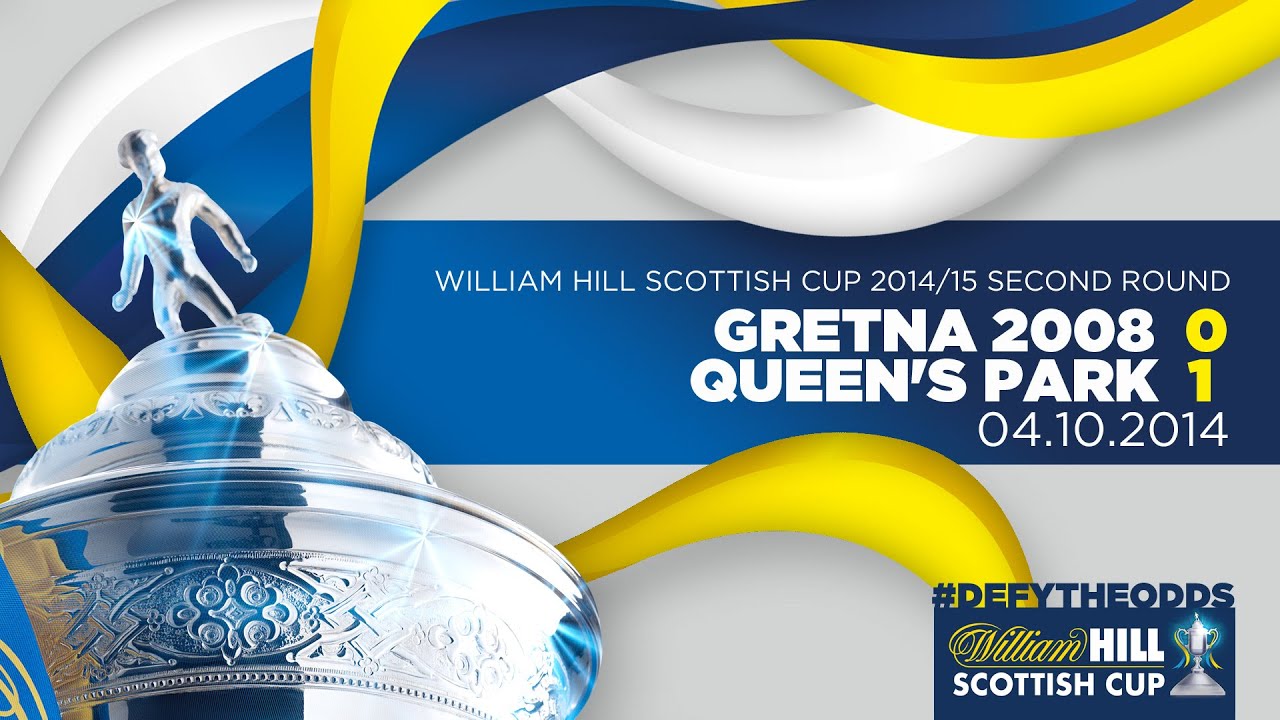 Gretna 2008 0-1 Queen's Park // William Hill Scottish Cup Second Round 2014-15