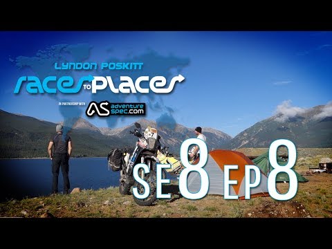 Adventure Motorcycling Documentary Races To Places SE8 EP8 Ft. Lyndon Poskitt