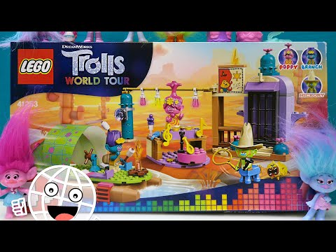 Конструктор LEGO Trolls «Приключение на плоту в Кантри-тауне» 41253 / 159 деталей
