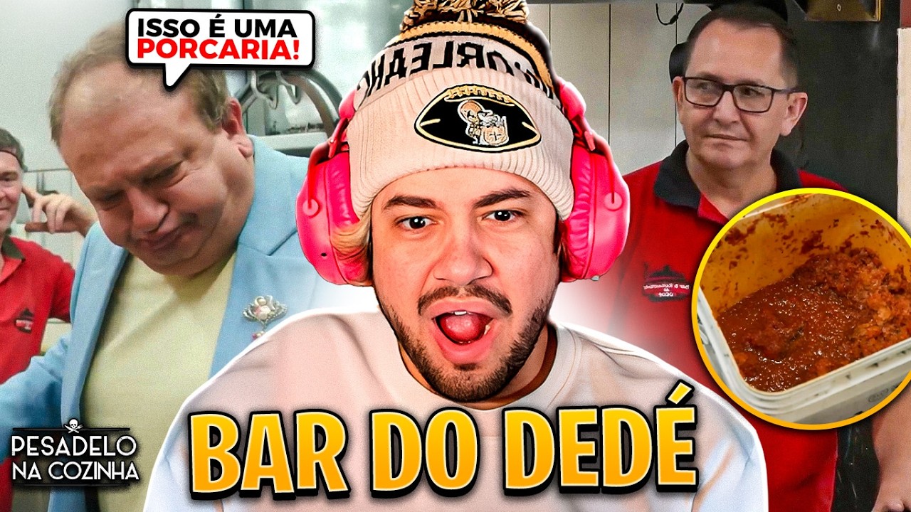 O RESTAURANTE MAIS PORCO QUE O JACQUIN JÁ VISITOU! - React Pesadelo na Cozinha
