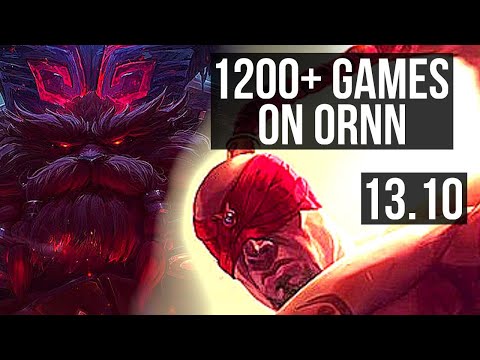ORNN vs LEE (TOP) | 2.7M mastery, 2/0/5, 1200+ games | KR Master | 13.10