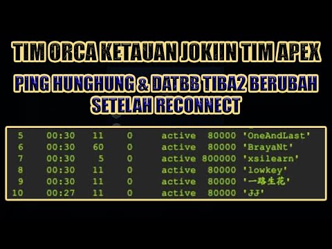 TEAM ORCA TERDISKUALIFIKASI SETELAH KETAUAN NGEJOKI TIM OPEN QUALIFIER