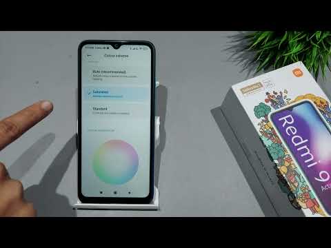Redmi 9 activ enhance display color | Redmi 9 activ me display color kaise change kare