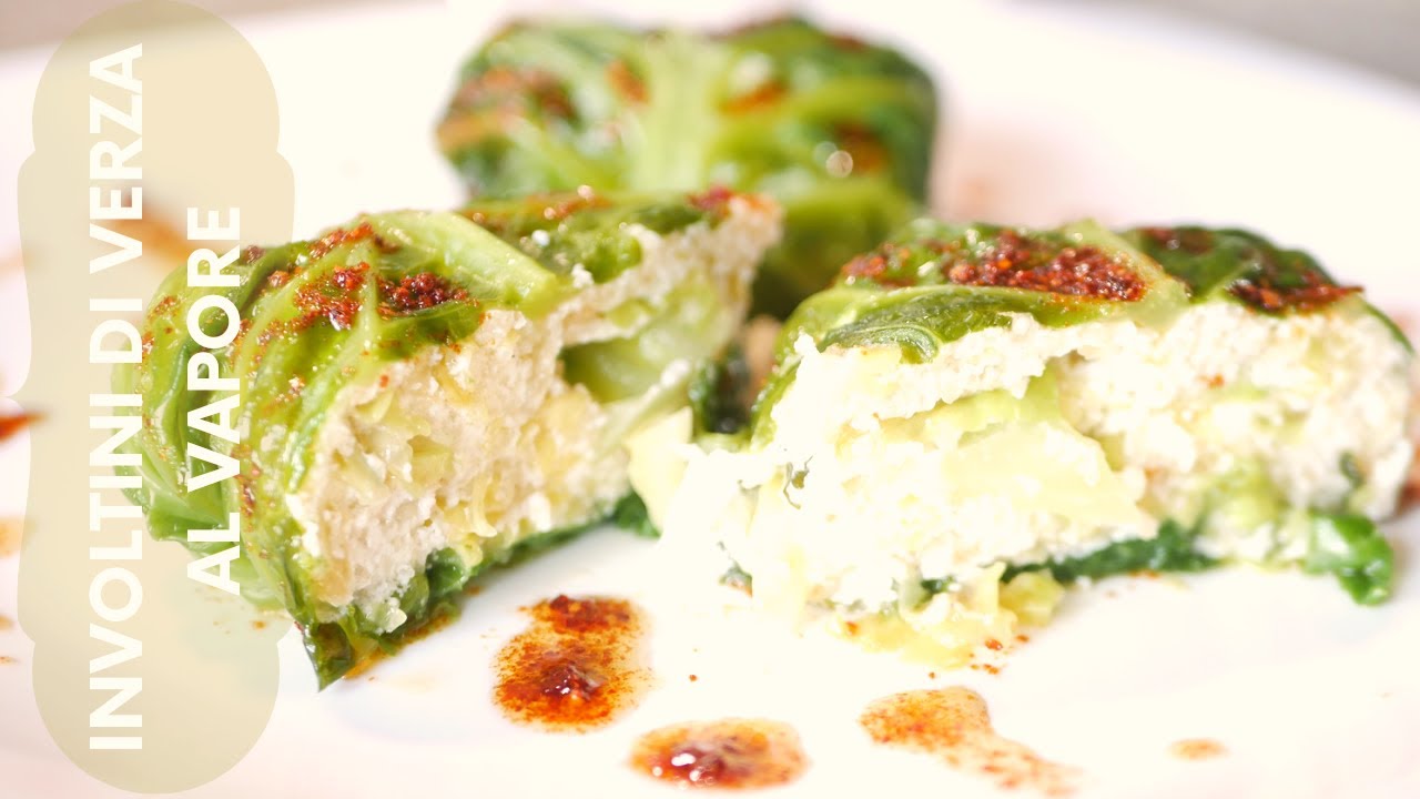 Watch Now INVOLTINI DI VERZA AL VAPORE | RIPIENI DI RICOTTA | RICETTA FACILE E VELOCE INVOLTINI DI VERZA AL VAPORE | RIPIENI DI RICOTTA | RICETTA FACILE E VELOCE