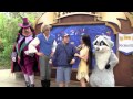 Meeting Pocahontas And The Crew