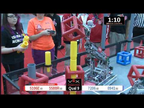 2015 VRC Engr Q9 - 5106E 5588R vs 7206 8941 - 62 to 9 - VEX Worlds 2015 - Engineering Division
