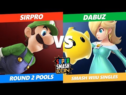 SSC 2019 SSB4 -  SirPro (Luigi) VS Liquid Dabuz (Rosalina) Smash WiiU Round 2 Pools