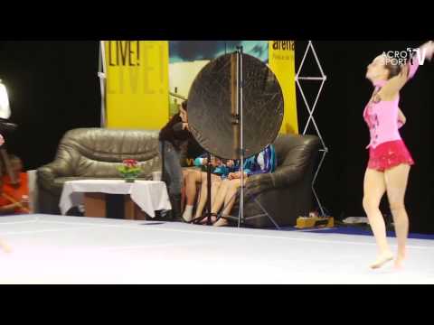 Sachsenpokal Riesa 2012 Age Group Dynamic Germany Women`s Pair, Mendel, Mehlhaff