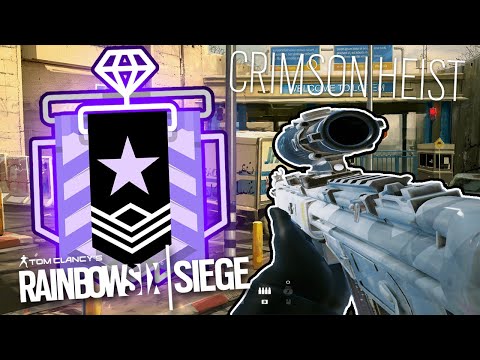 FINAL PLACEMENT - Solo To Diamond - Rainbow Six Siege Ranked (Crimson Heist)