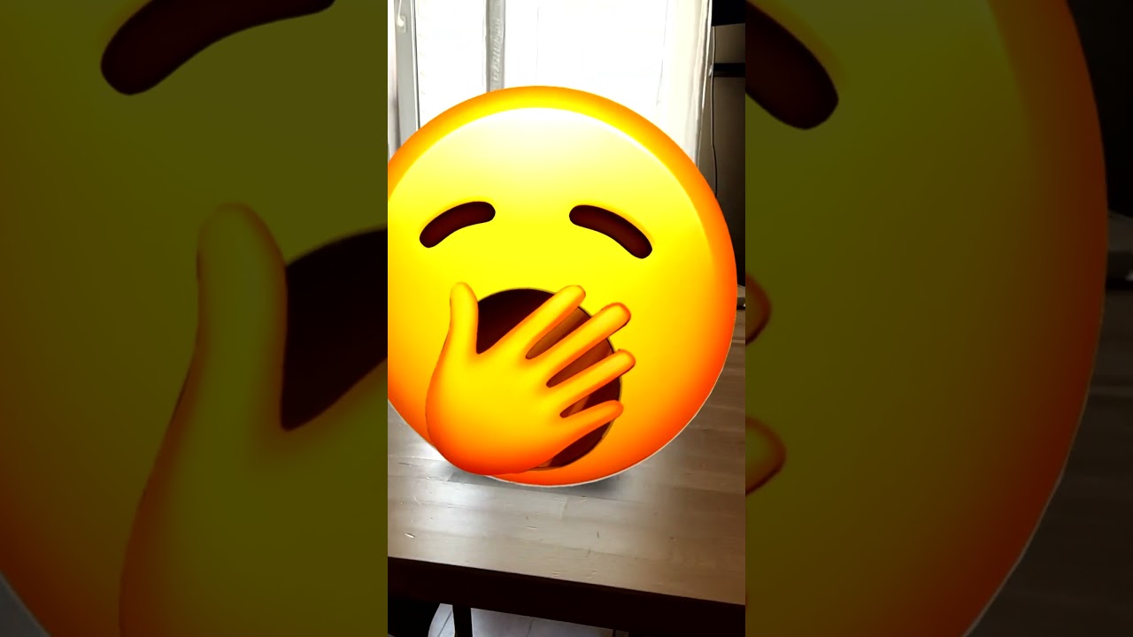 🥱🚆 Yawning Face Emoji #creative #emoji #procreate